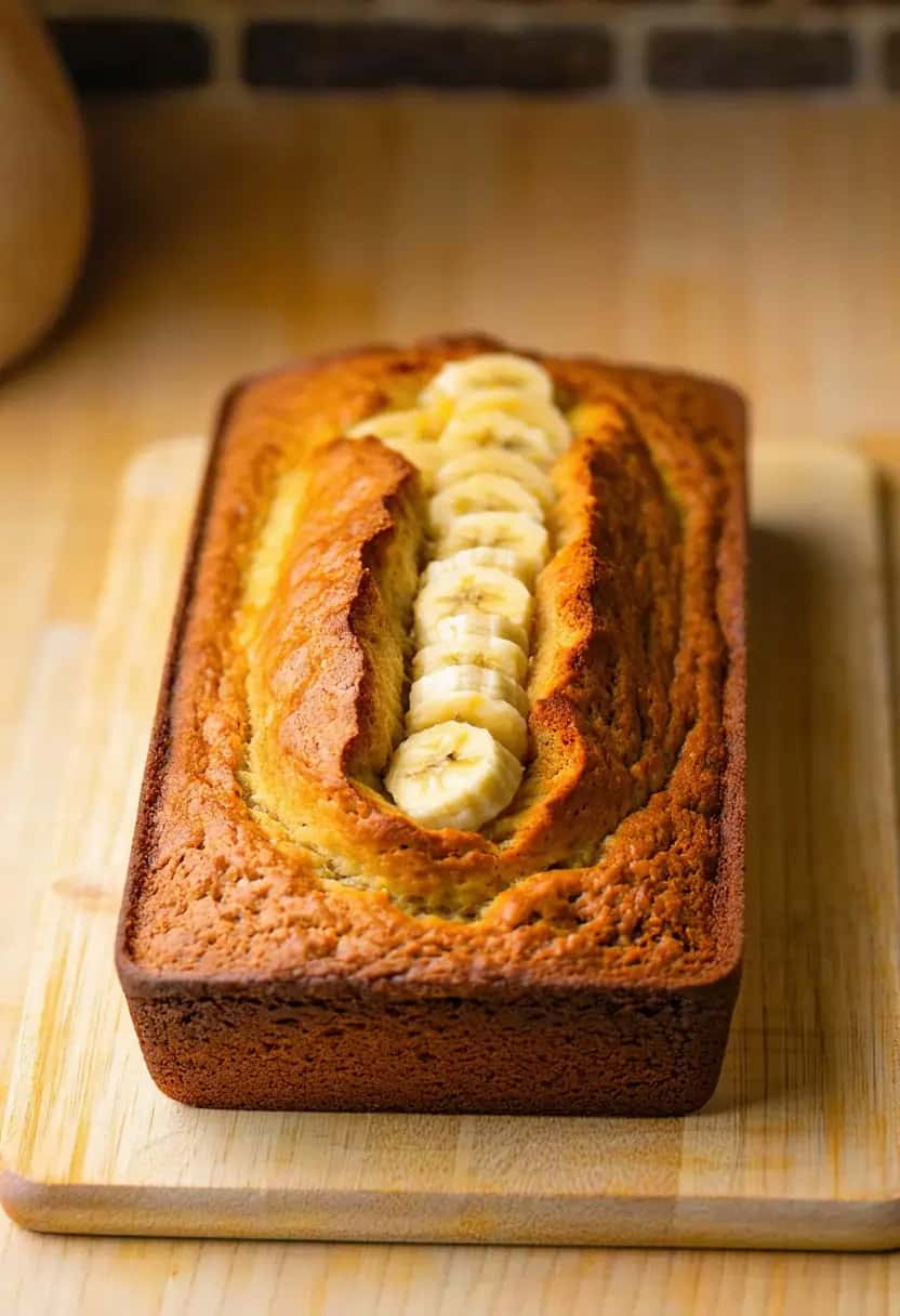 Pão de Banana Caseiro da Família