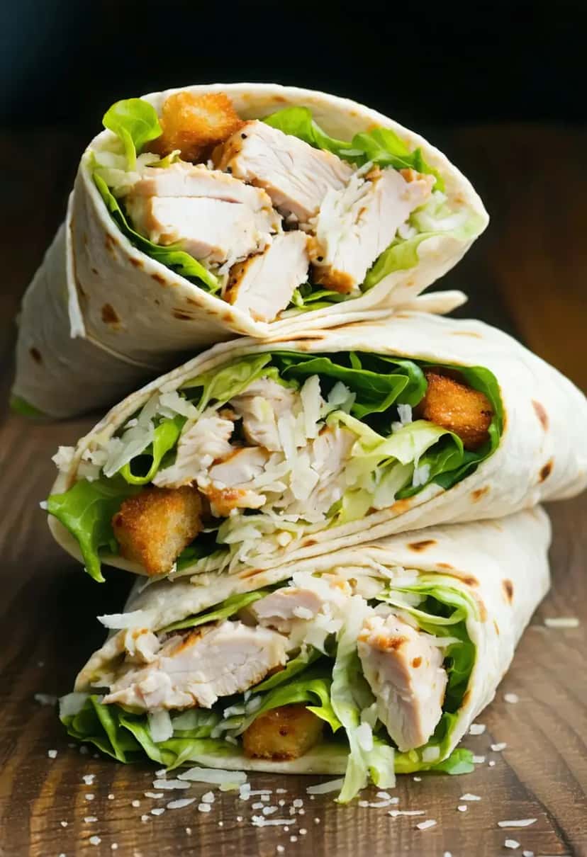 Wrap Caesar Vegano Sustentável