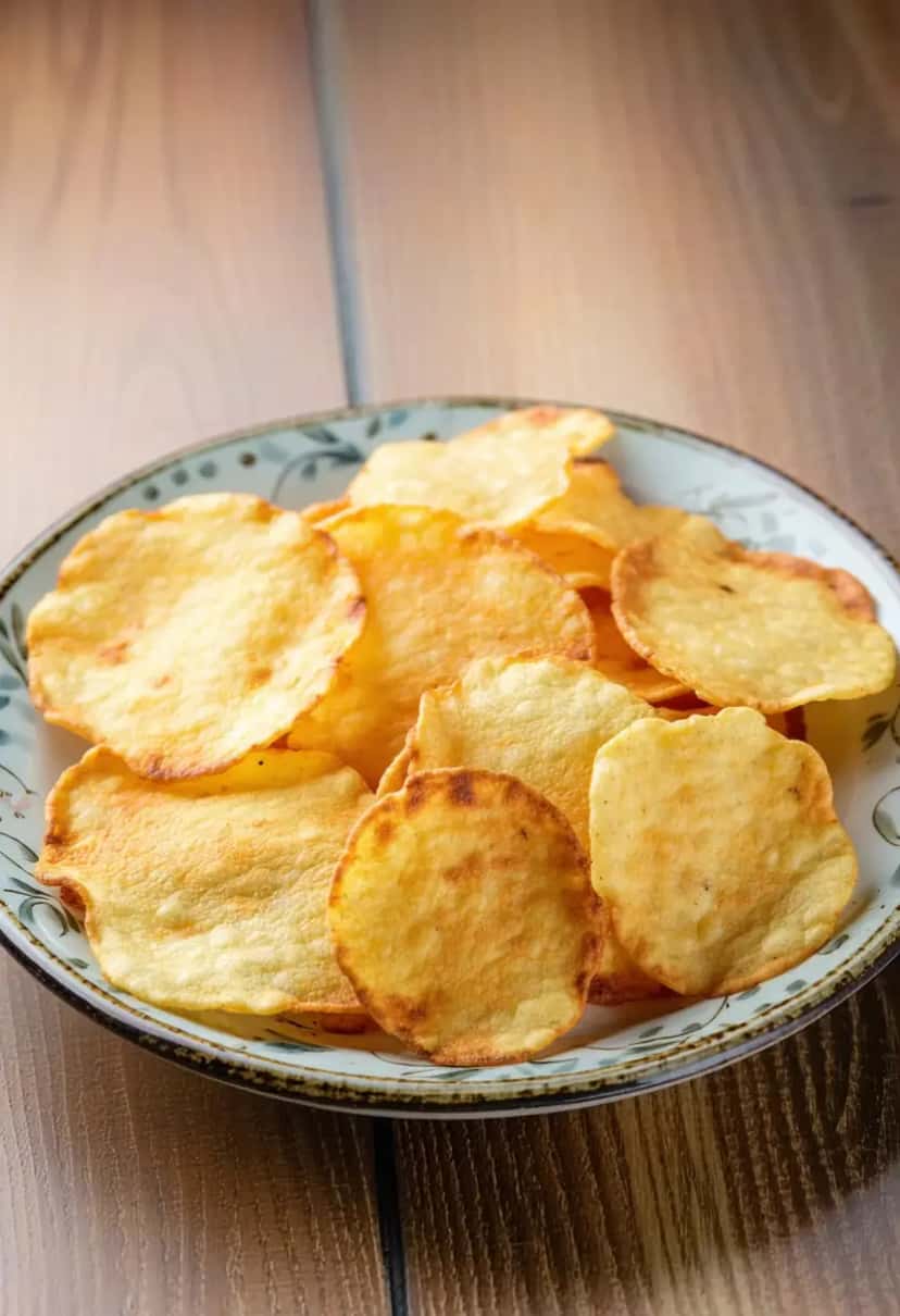 Chips de Polvilho Azedo: Textura Ideal