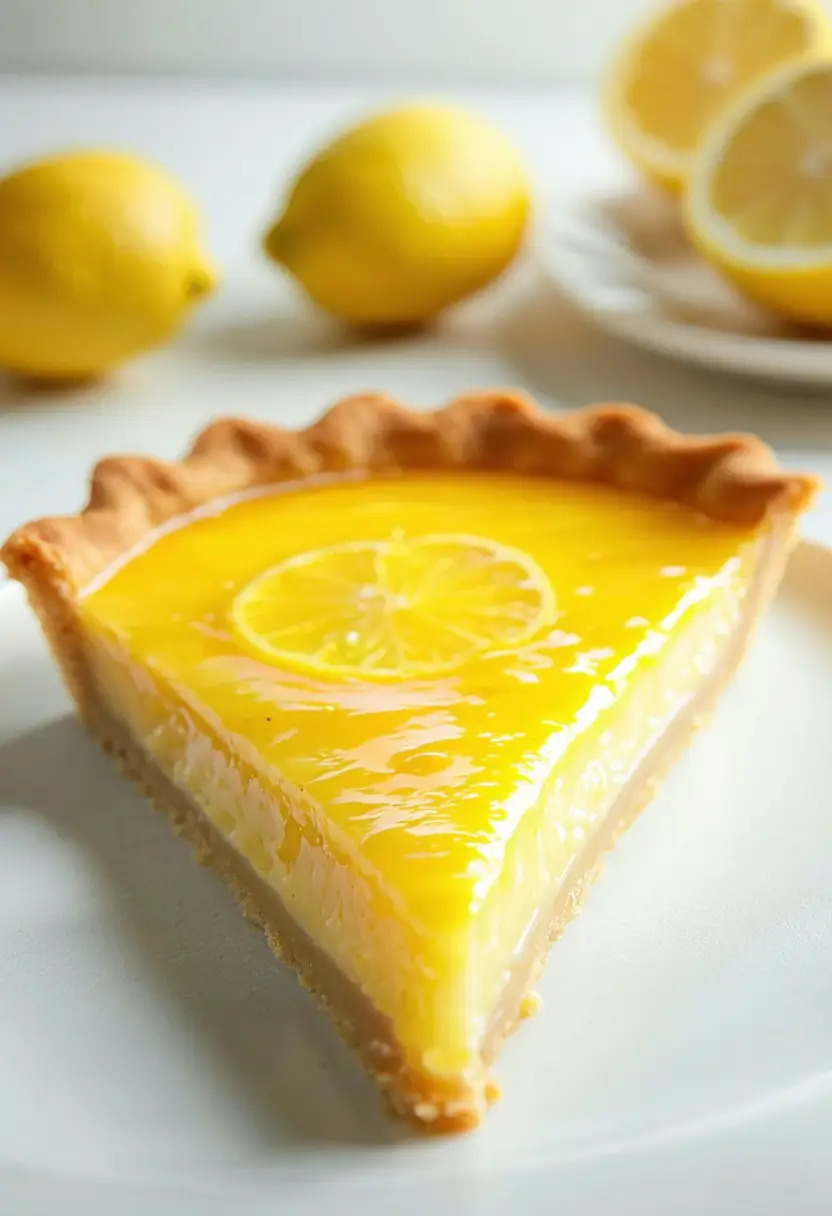 Tarte de Limão 100% Vegetal