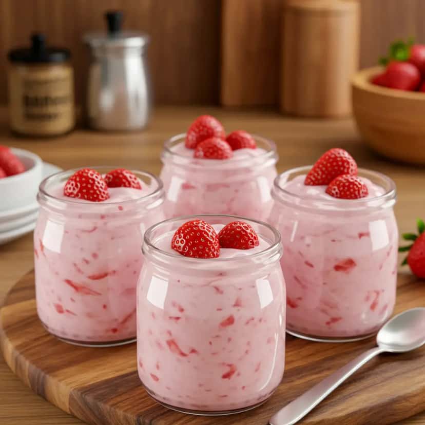 Iogurte de Morango: Nutritivo e Delicioso