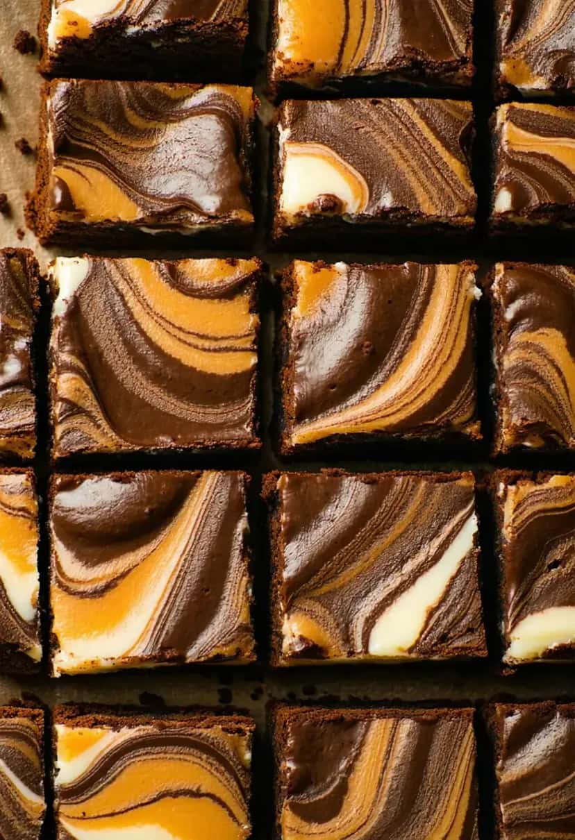 Brownies Marmorizados: Textura Ideal