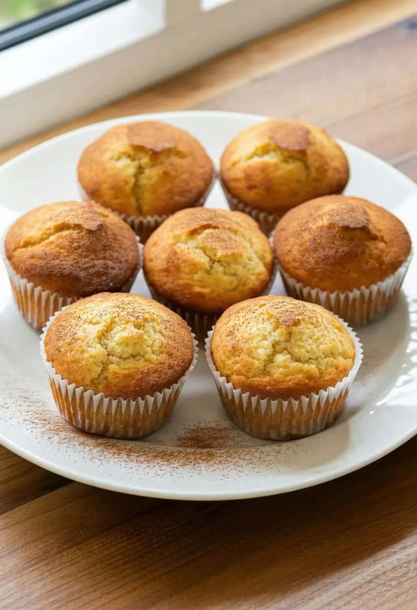 Muffins de Banana Super Saudáveis