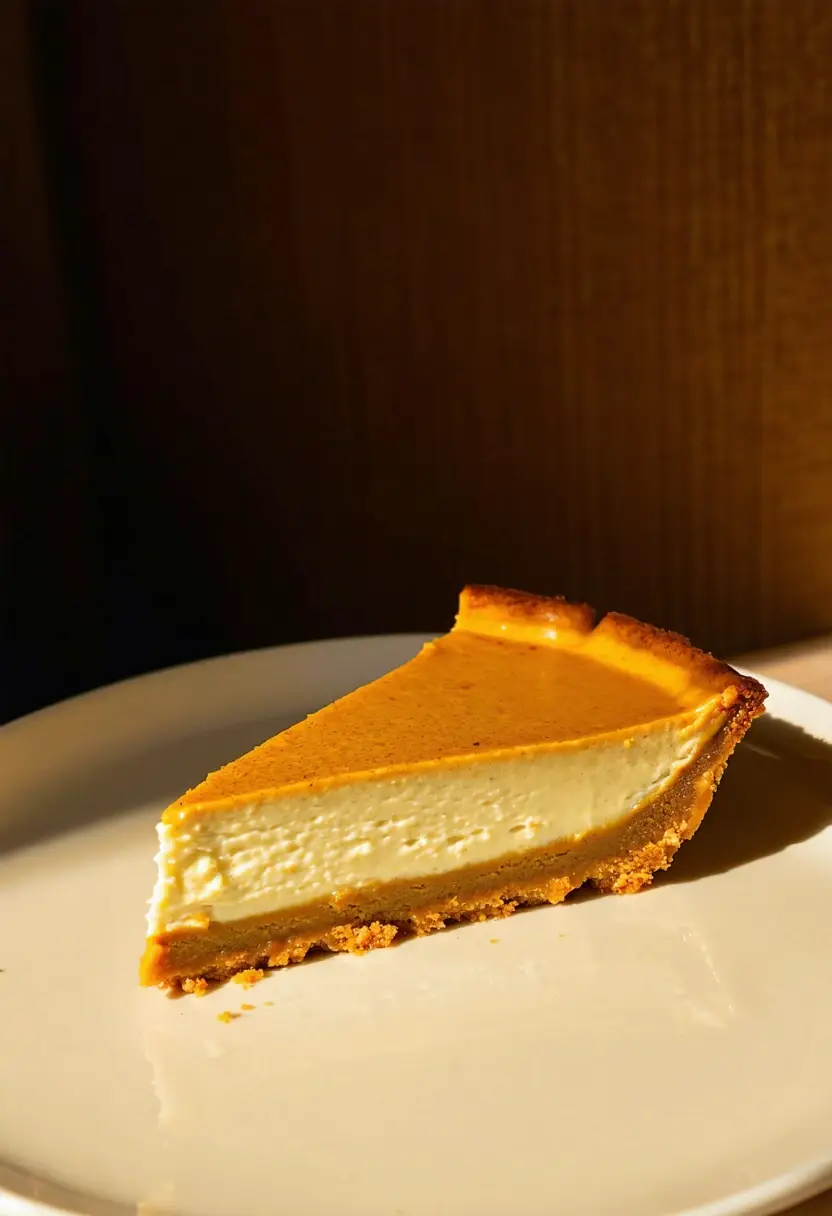 Cheesecake de Abóbora 100% Vegetal