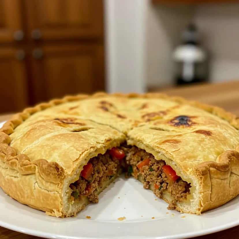 Torta de Carne Moída Nutritiva