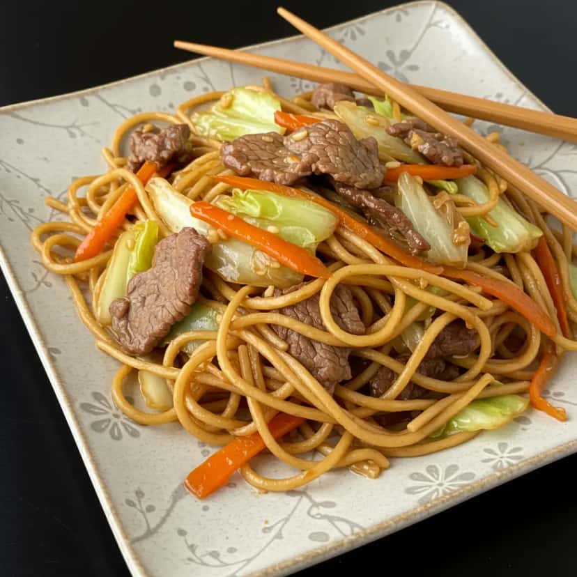Yakisoba Caseiro Tradicional