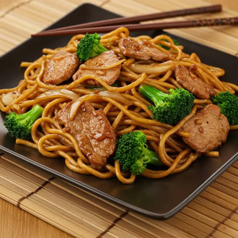 Yakisoba de Porco Econômico