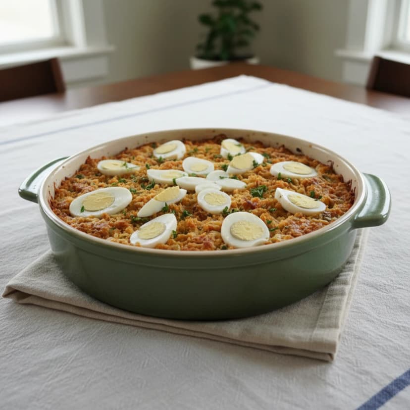 Arroz à Carbonara com Linguiça e Bacon