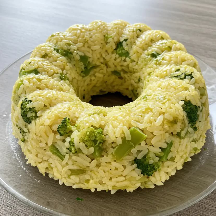 Foto deliciosa de Arroz com Brócolis pronta para servir