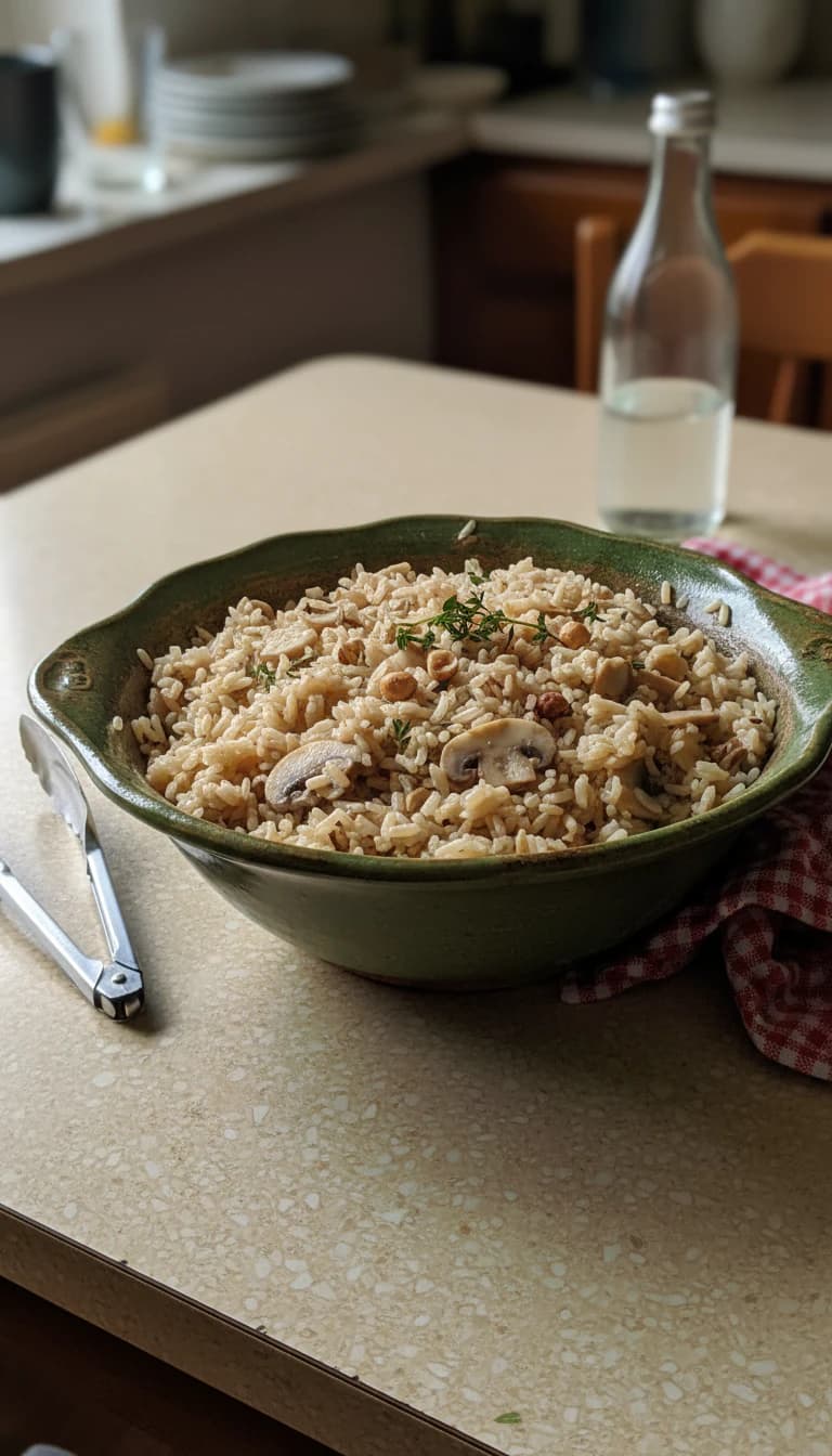 Arroz Integral ao Champanhe
