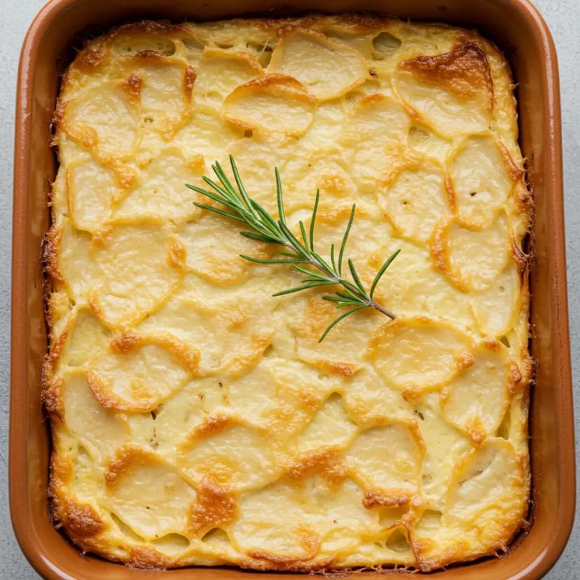 Batata gratinada super fácil