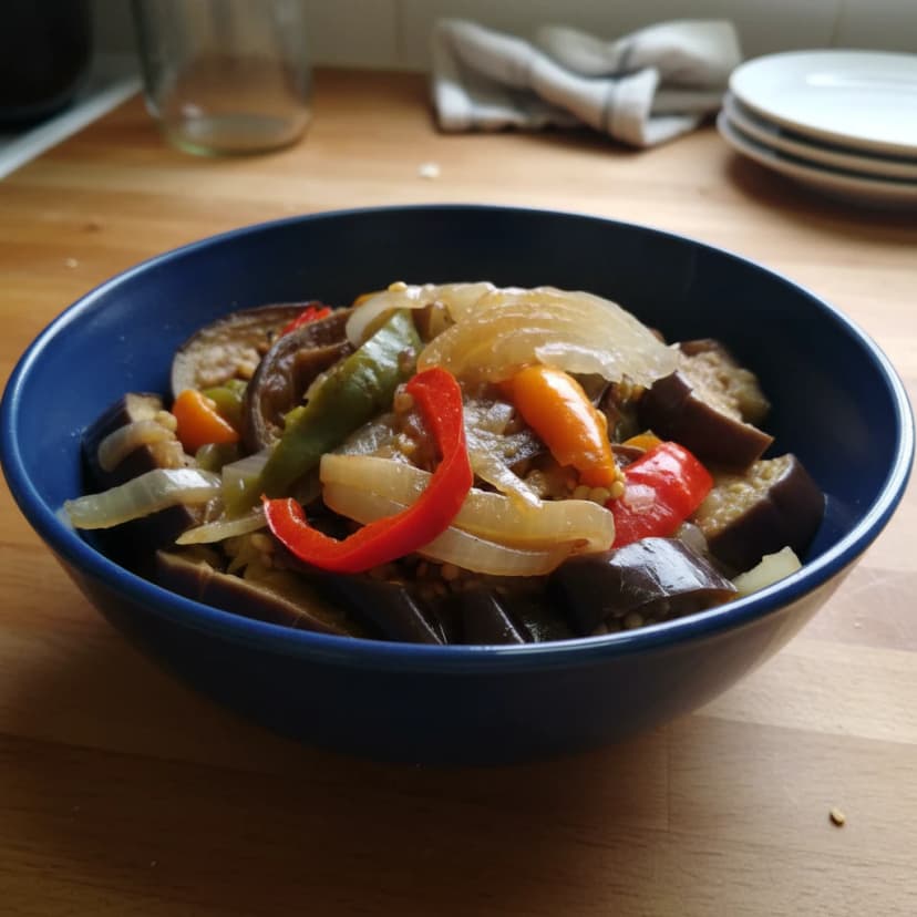 Berinjela à moda Maria Helena Pinheiro Dantas