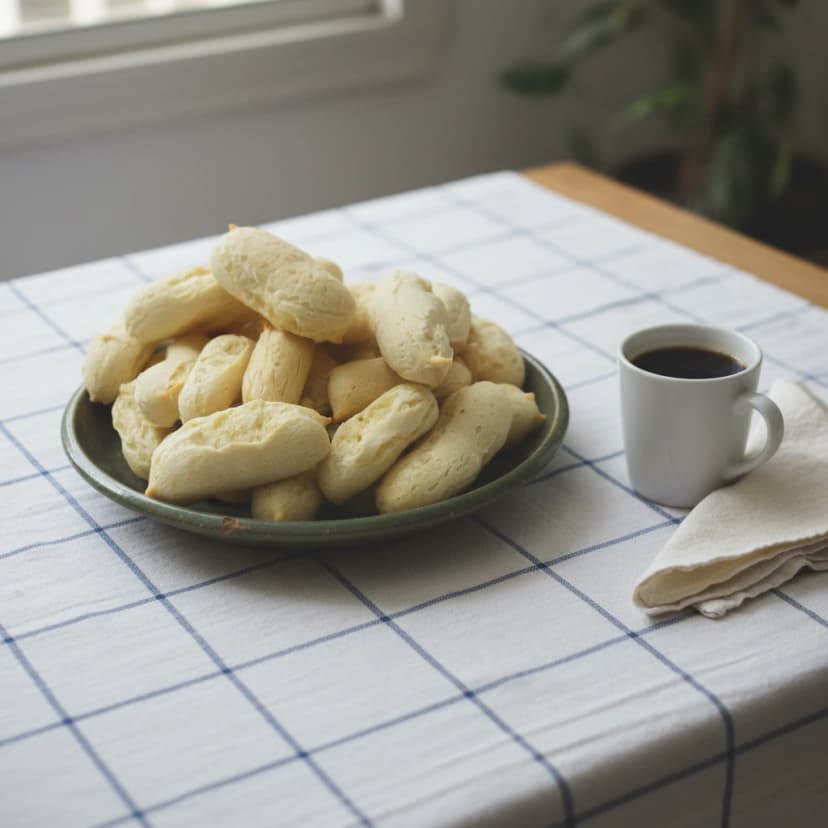 Foto deliciosa de Biscoito de Polvilho Azedo pronta para servir