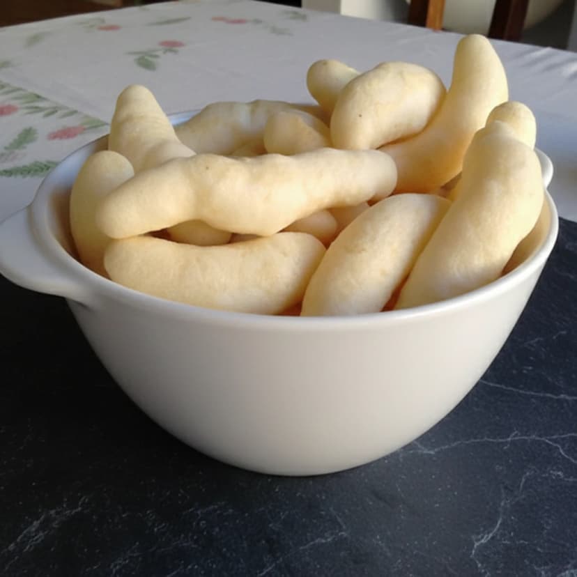 Foto deliciosa de Biscoito frito (de polvilho) pronta para servir