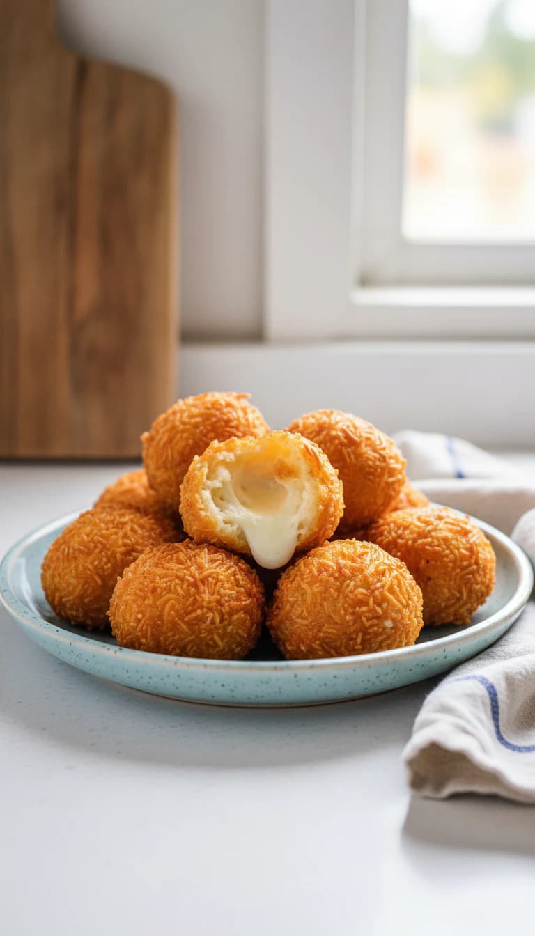 Bolinha de Queijo Crocante