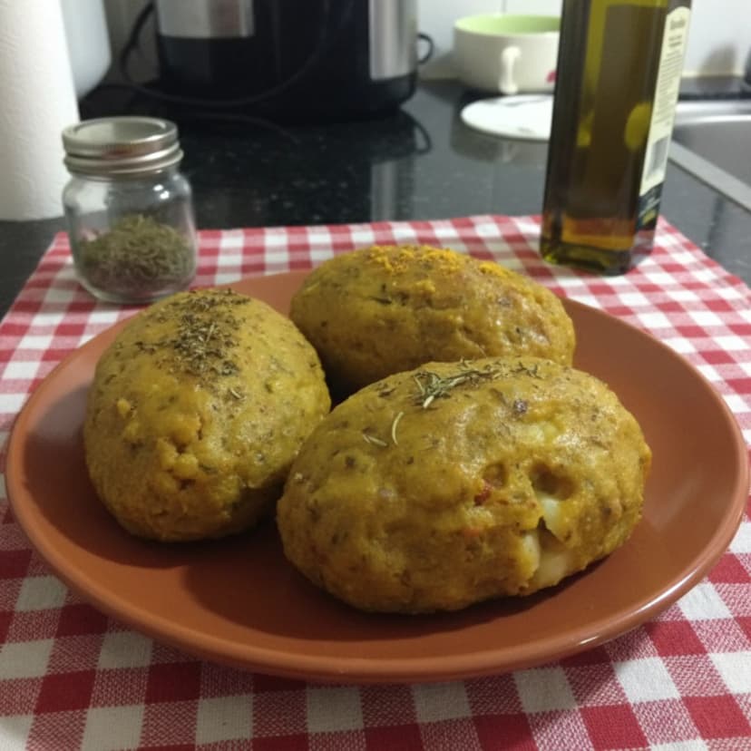 Bolinhos de Batata e Quinoa Fit