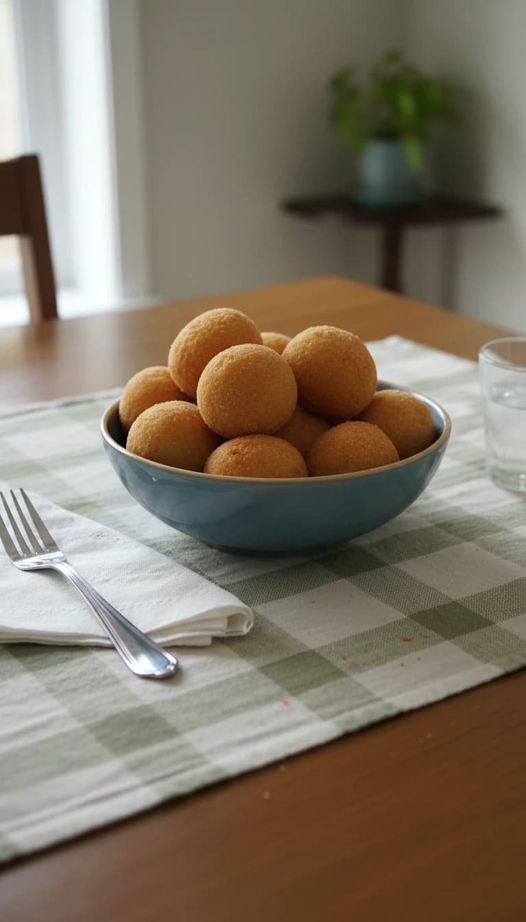 Bolinhos de Queijo Cremosos