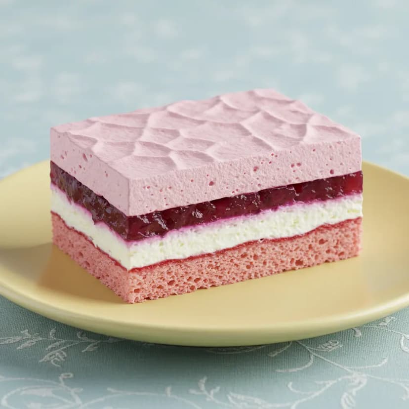 Bolo Arco-Íris com Mousse de Coco