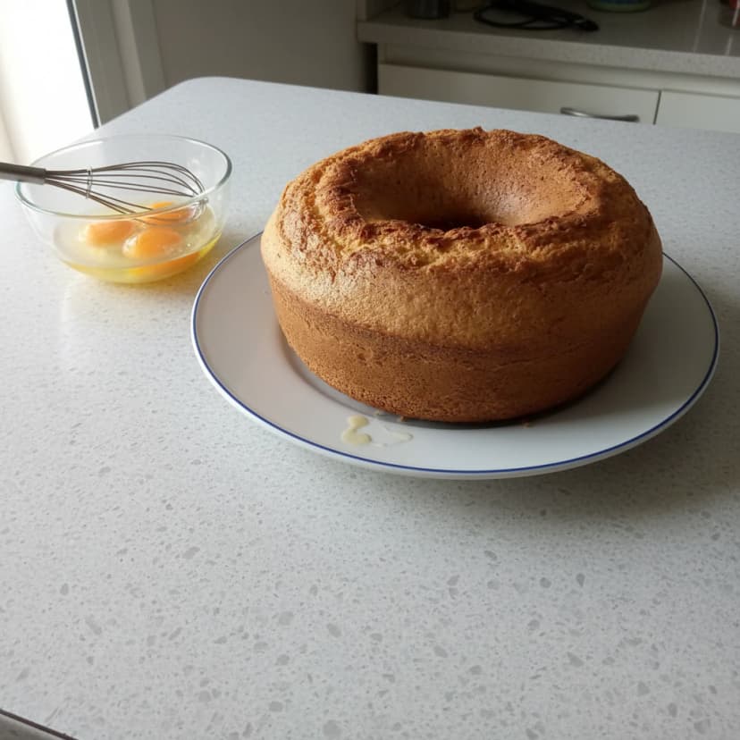 Bolo de Leite de Coco Cremoso