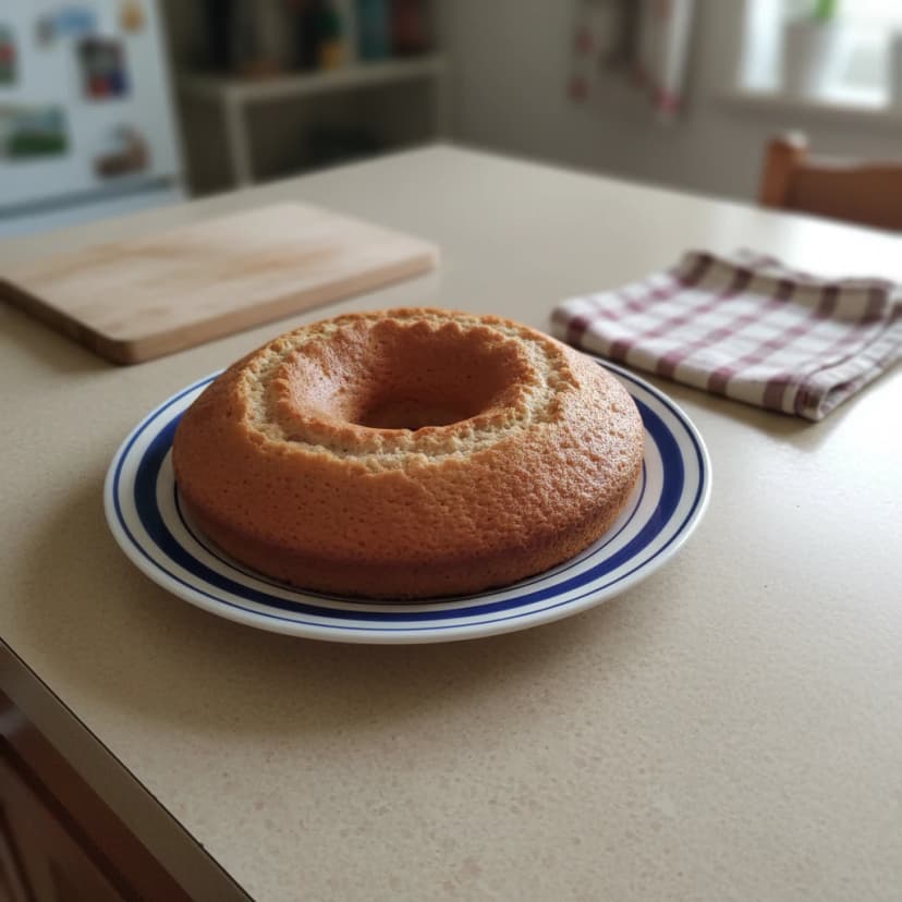 Bolo de maçã com canela