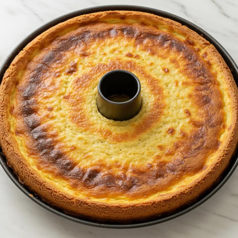 Bolo de mandioca (macaxeira)