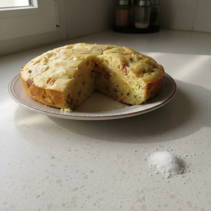 Bolo Salgado de Micro-ondas