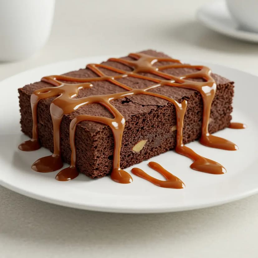 Brownie de Chocolate com Amêndoas