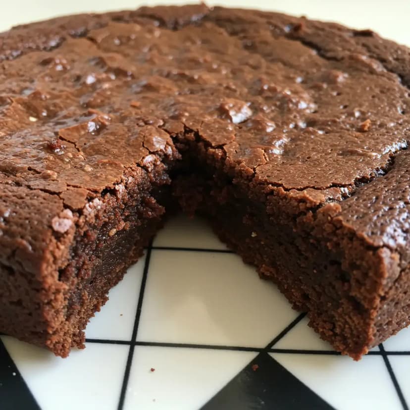 Brownie de Chocolate com Coco