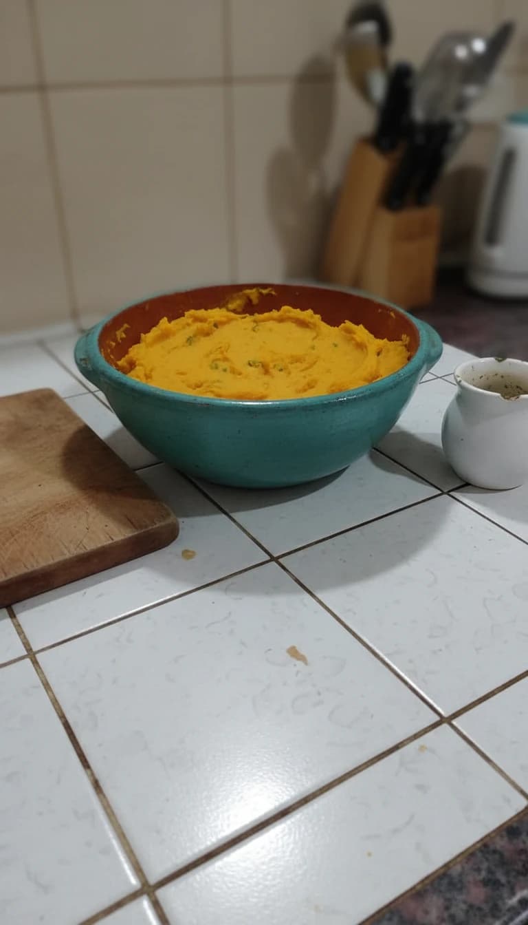 Cabotiá Assada no Micro-ondas