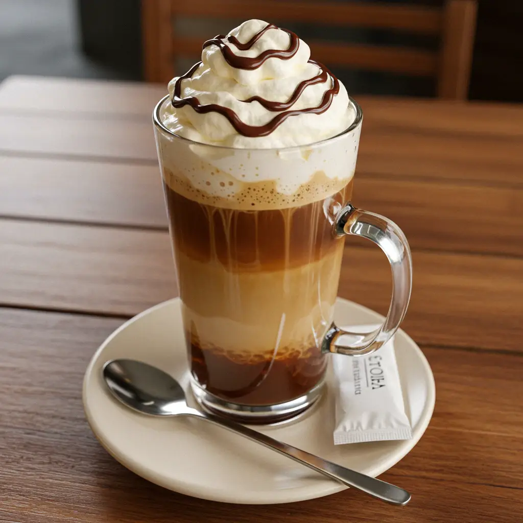 Foto deliciosa de Café Gelado Cremoso pronta para servir