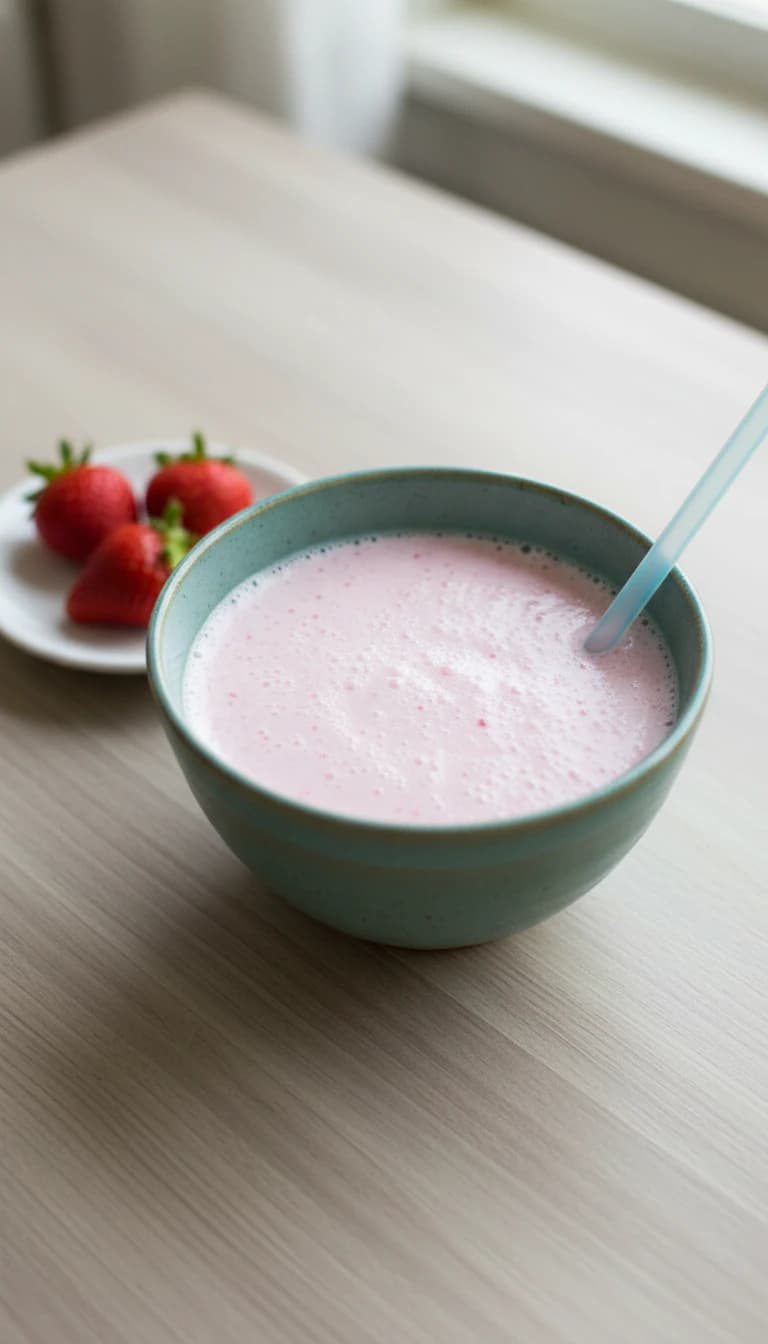 Caipifruta Cremosa de Morango