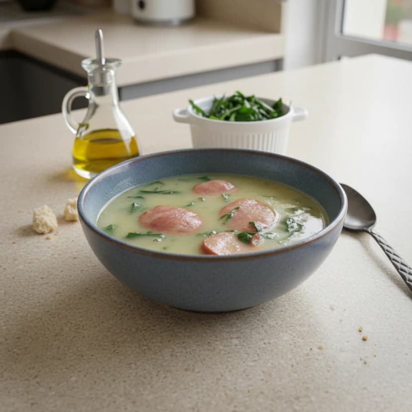 Caldo Verde de Aipim