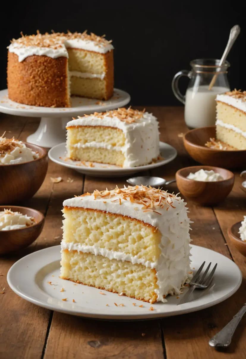 Bolo de Coco Clássico