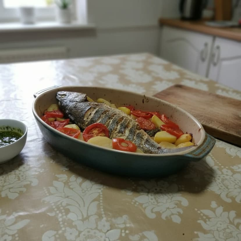 Corvina Recheada Assada