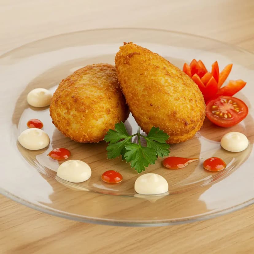 Coxinha de Batata Cremosa