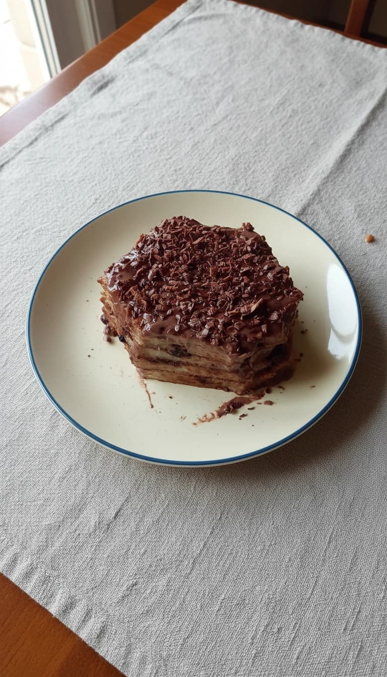 Crepioca de Banana com Chocolate