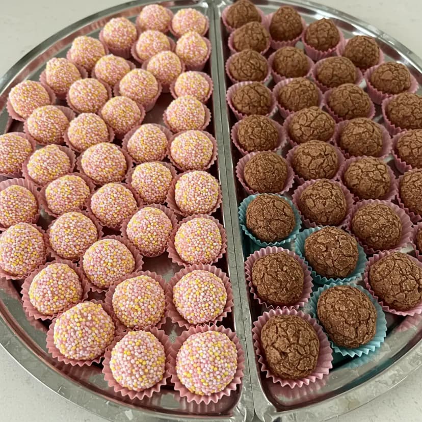 Docinhos de Leite em Pó e Chocolate