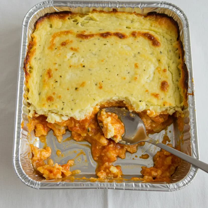 Escondidinho de Camarão cremoso