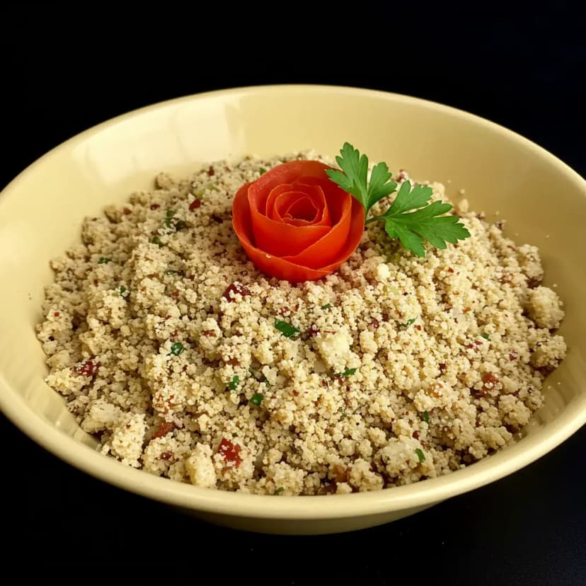 Farofa Festiva com Bacon e Nozes