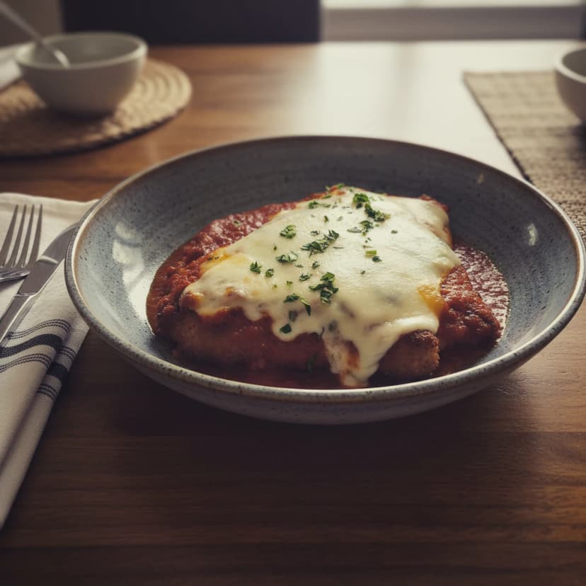 Filé de Tilápia ao Parmegiana