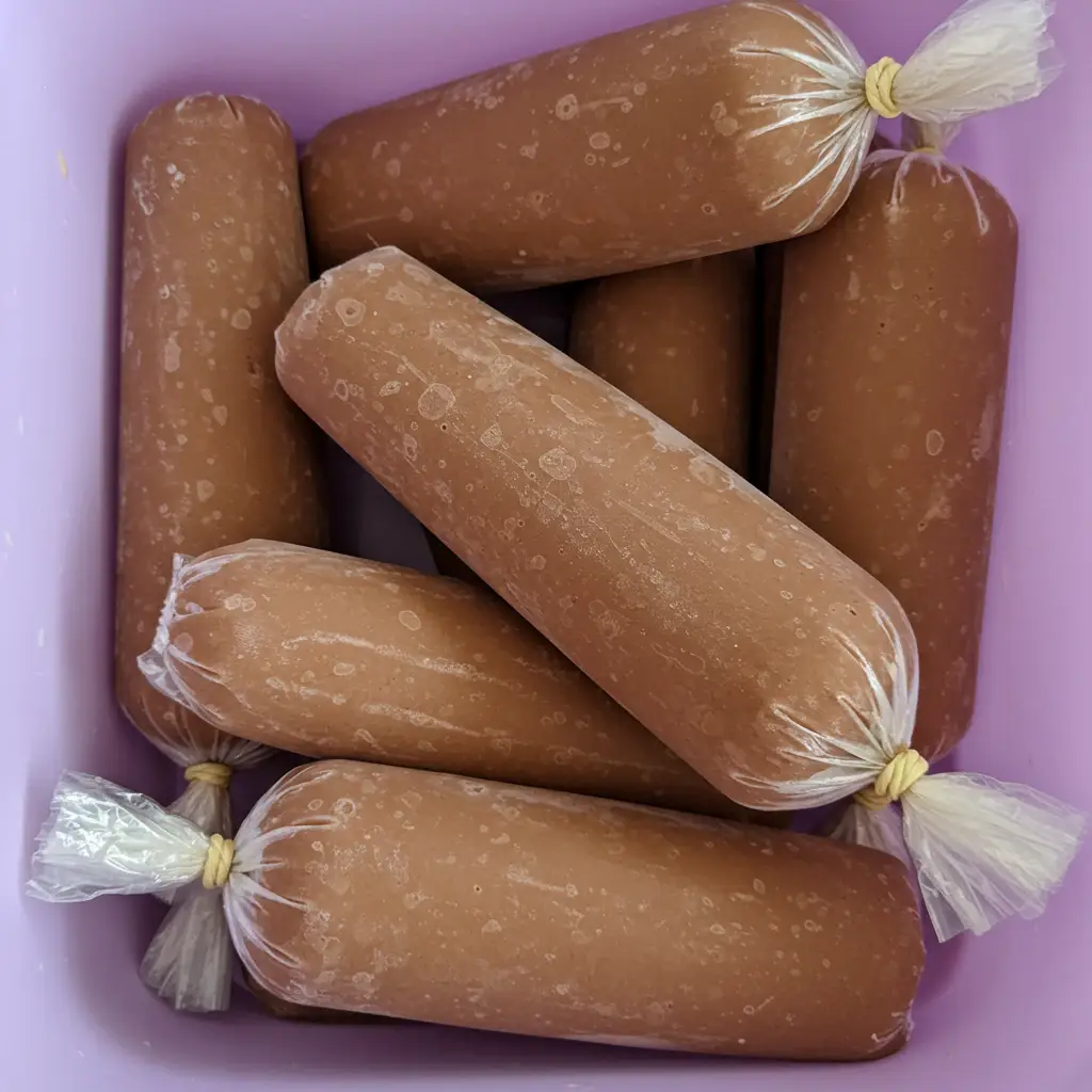 Geladinho Cremoso de Chocolate