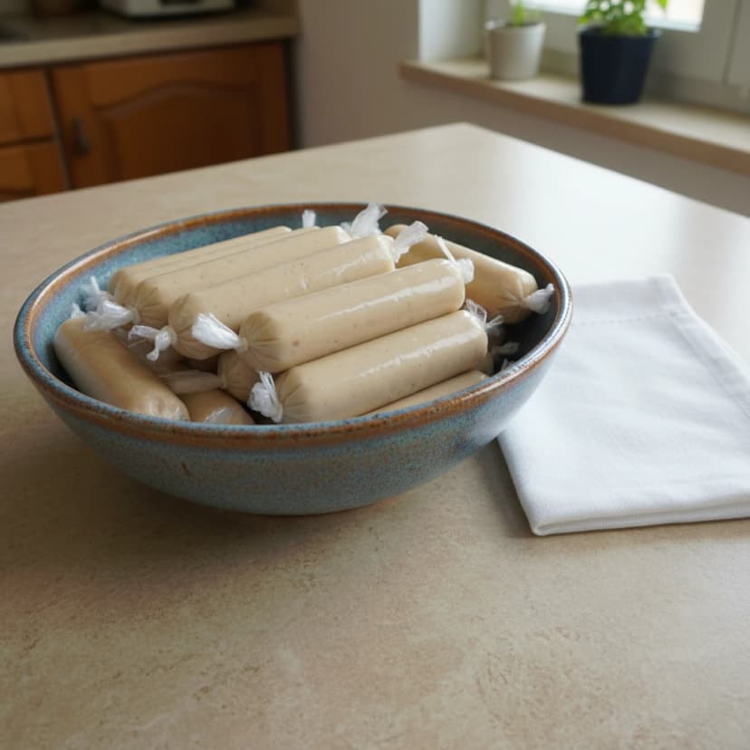 Geladinho Cremoso de Maisena