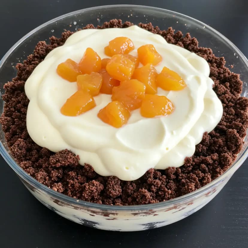Gelado de pêssego