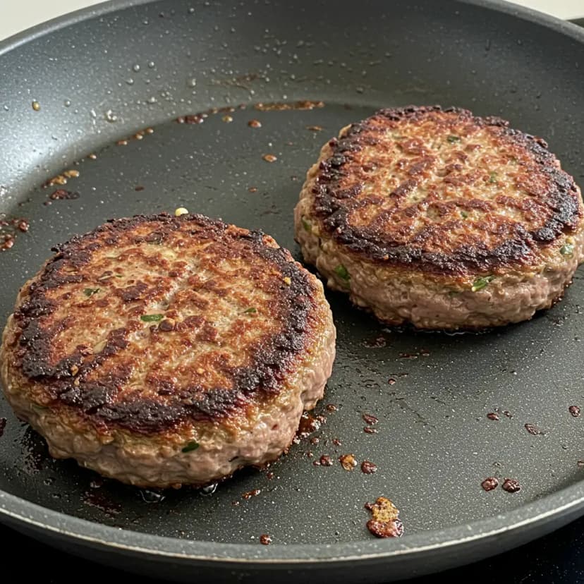 Hambúrguer Caseiro de Carne Moída