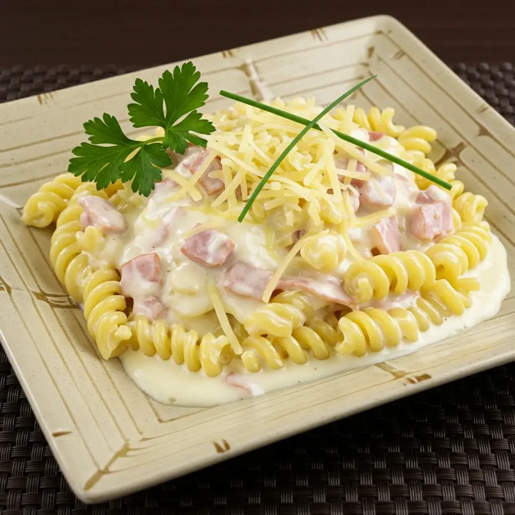 Macarrão à Romanesca Cremoso