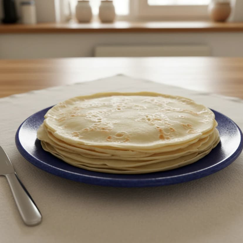 Massa de Panqueca Tradicional