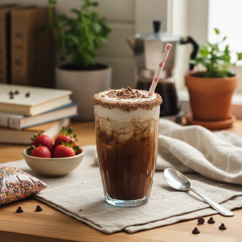 Milkshake Cremoso de Flocos