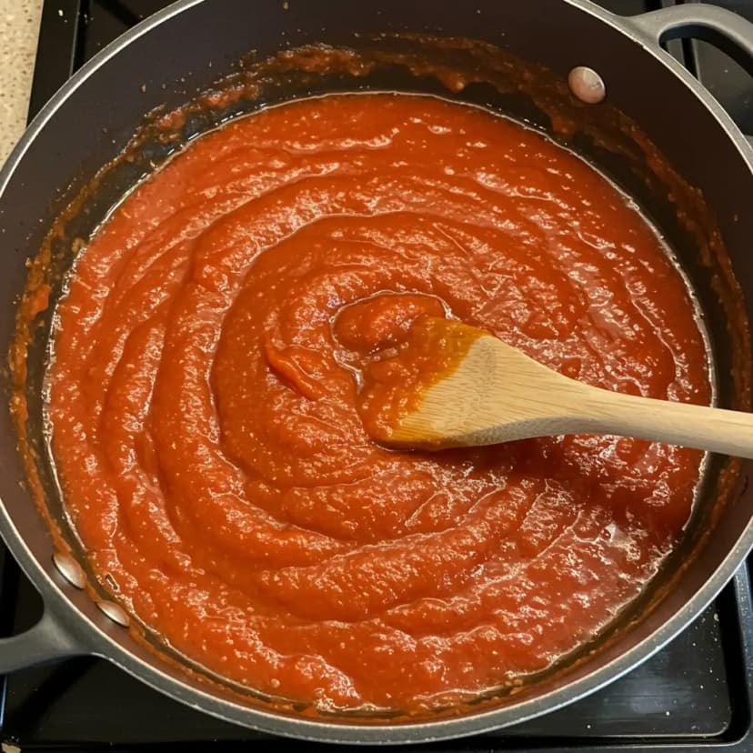 Molho de Tomate Caseiro com Beterraba