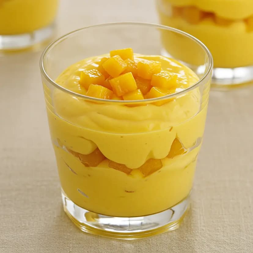 Mousse de Manga Deliciosa