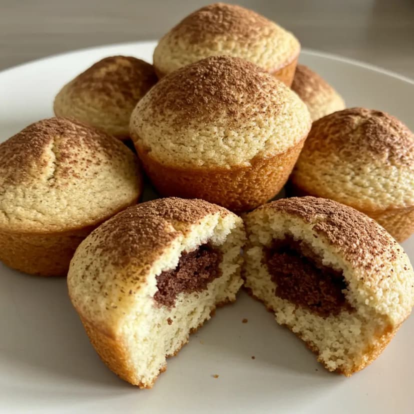 Muffin Fit de Aveia e Cacau